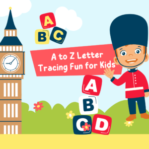 Trace & Write A to Z Letter Tracing Fun for Kids