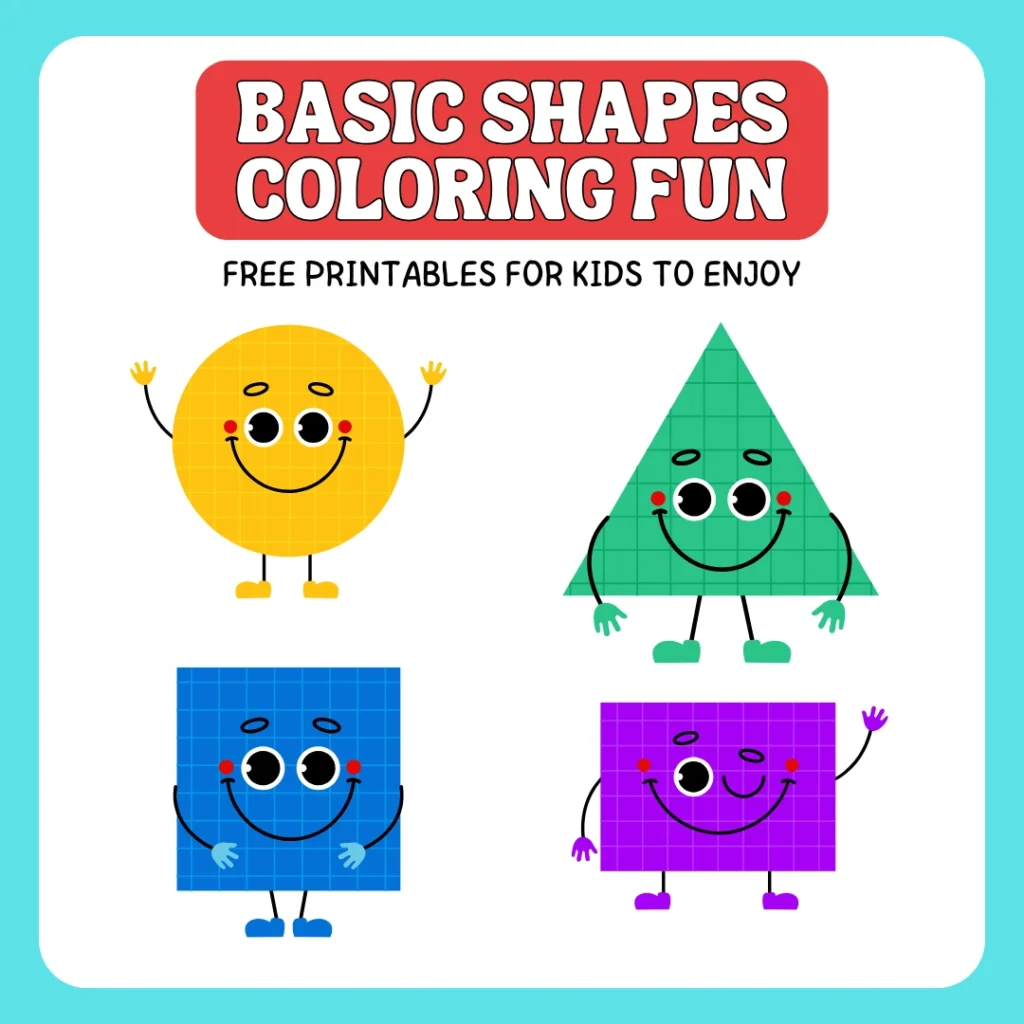 Basic Shapes Coloring Fun – Free Printables for Kids to Enjoy (Pages 5)