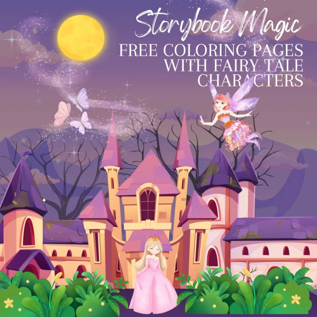 Color book Magic – Free Coloring Pages with Fairy Tale Characters (Pages 8)