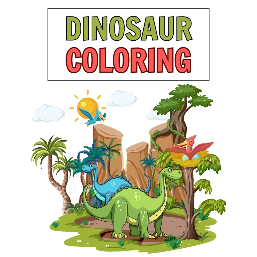 Discover the Fun with Dinosaur Coloring World (Pages 13)