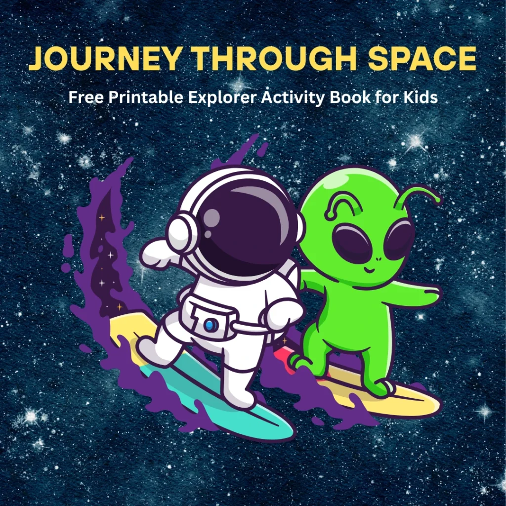Journey Through Space – Free Printable Explorer Activity Book for Kids (Pages 10)