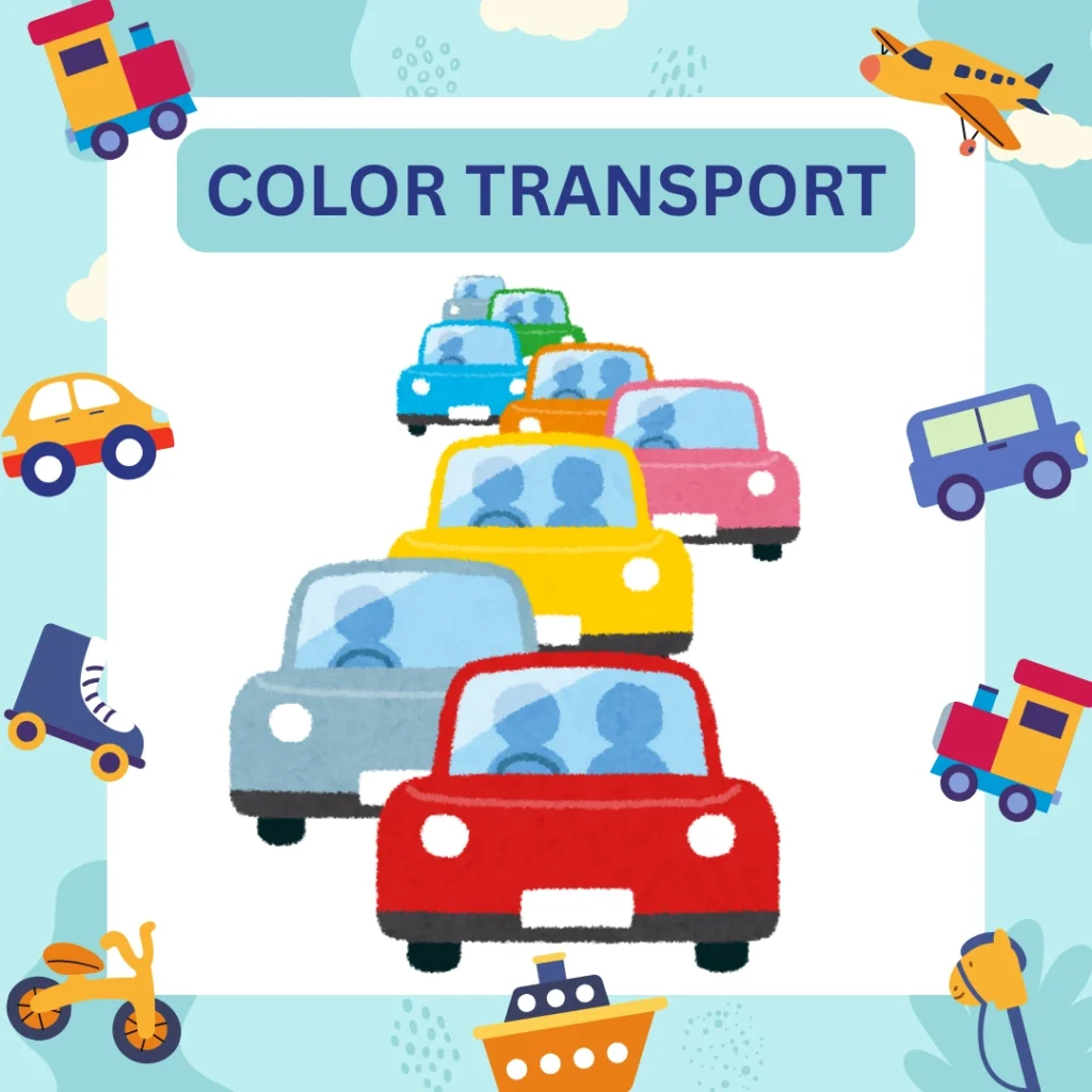 Kids’ Transport Adventure Free Coloring Worksheets (Pages 11)