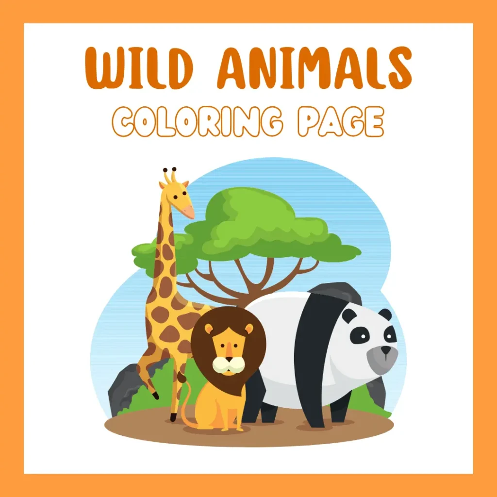 Safari Wild Animal Coloring Sheet Printable Fun for All Ages (Pages 11)