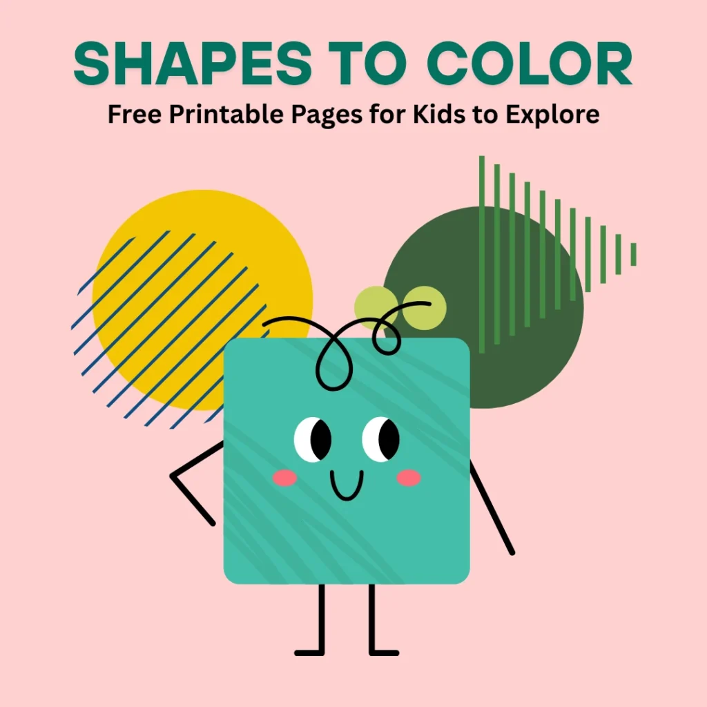 Shapes to Color – Free Printable Pages for Kids to Explore (Pages 8)