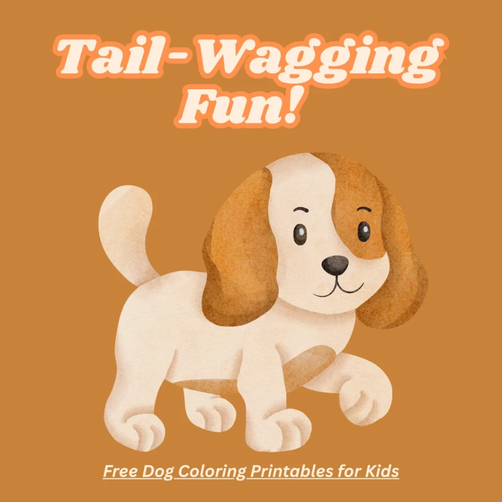 Tail-Wagging Fun! Free Dog Coloring Printables for Kids (Pages 10)