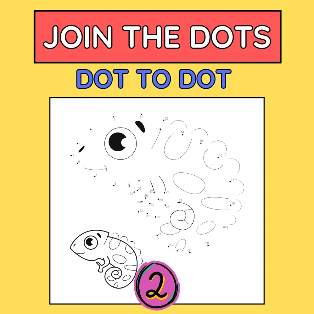 Join the Dots Free Animal Coloring Fun for Kids Part 2 (Pages 11)