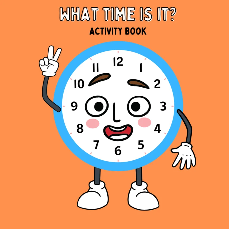 Tick Tock Time Fun and Easy Time Telling Worksheet for Kids (Pages 9)