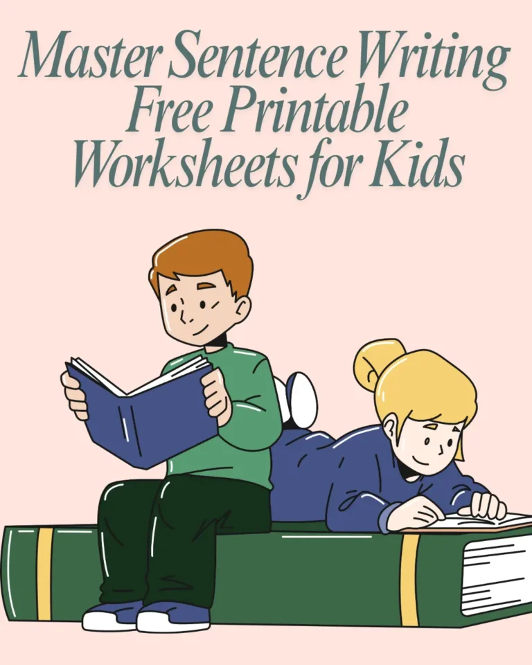 Master Sentence Writing Free Printable Worksheets for Kids (Pages 5)
