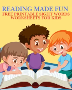 Reading Made Fun Free Printable Sight Words Worksheets for Kids (Pages 5)