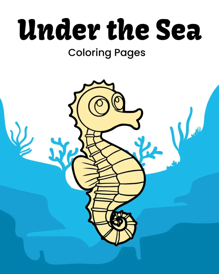 Under the Sea Coloring Pages (Pages 11)