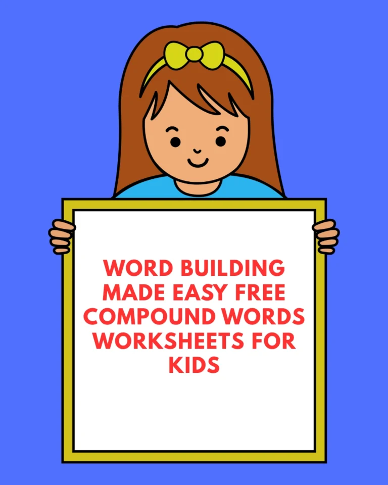 Word Building Made Easy Free Compound Words Worksheets for Kids (Pages 4)