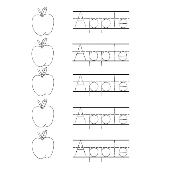 A to Z Word Tracing Worksheets for Kids – Learn Letters with Fun Words!_1