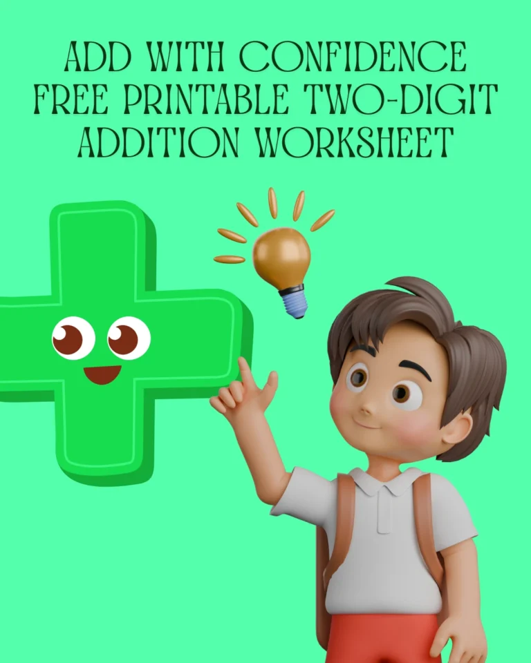 Add with Confidence Free Printable Two Digit Addition Worksheets (Pages 3)