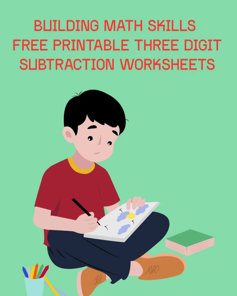 Building Math Skills Free Printable Three Digit Subtraction Worksheets (Pages 3)