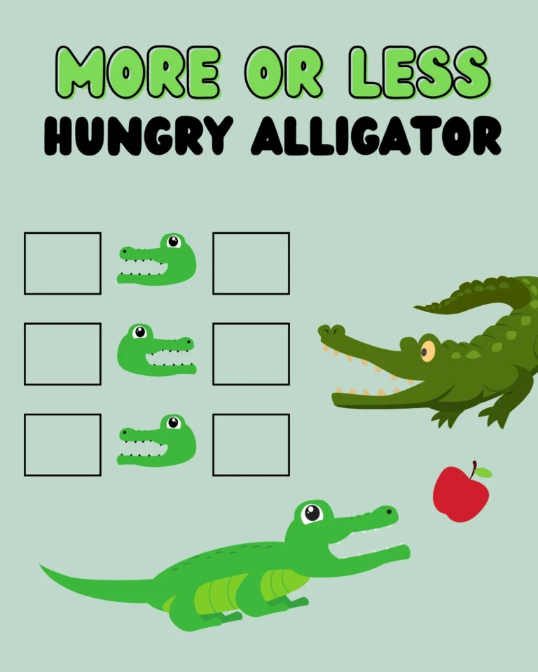 Free Printable Math Worksheet More or Less Practice (Pages 4)