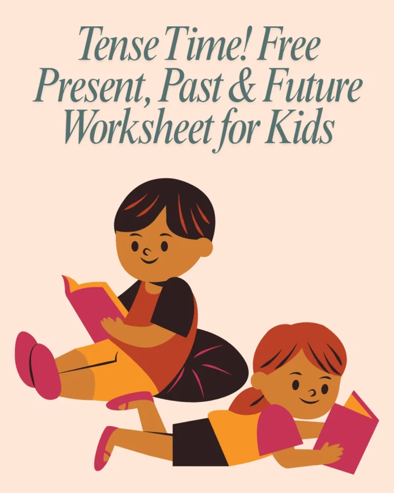 Tense Time! Free Present, Past and Future Worksheets for Kids (Pages 4)