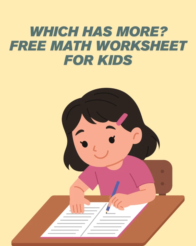 Which Has More Free Math Worksheet for Kids (Pages 4)